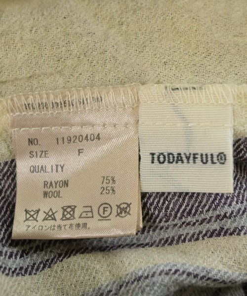 TODAYFUL（トゥデイフル）カジュアルシャツ ベージュ サイズ:F レディース/2200709234074