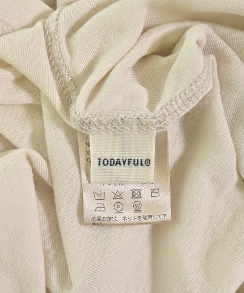 TODAYFUL（トゥデイフル）Tシャツ・カットソー ベージュ サイズ:F レディース/2200709191087
