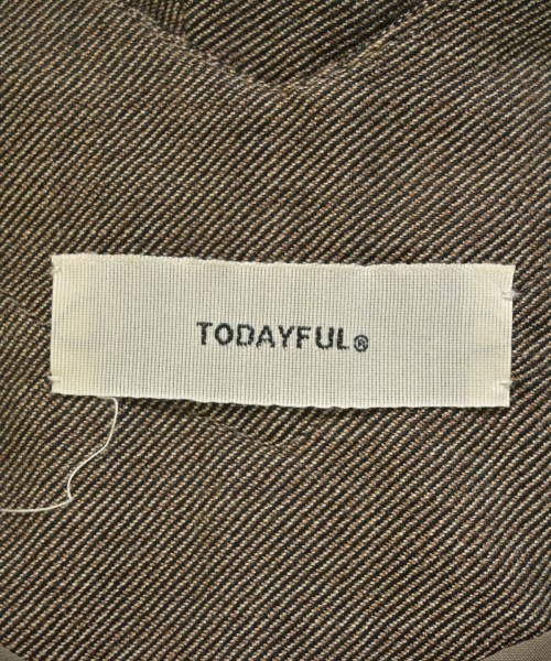 TODAYFUL（トゥデイフル）オールインワン/サロペット 茶 サイズ:36(S位) レディース/2200709732075