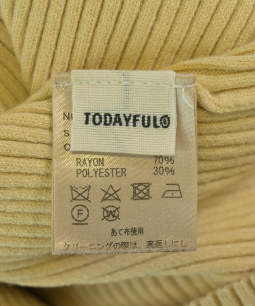 TODAYFUL（トゥデイフル）ニット・セーター ベージュ サイズ:F レディース/2200710747037