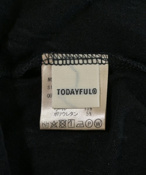 TODAYFUL（トゥデイフル）Tシャツ・カットソー 黒 サイズ:F レディース/2200705251105
