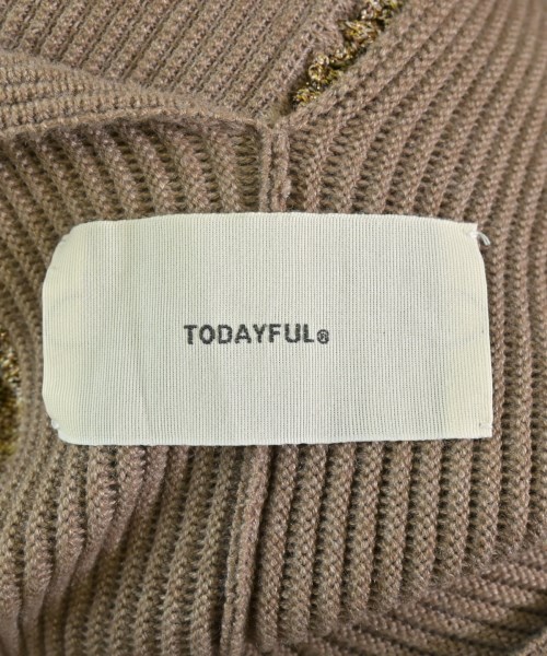 TODAYFUL（トゥデイフル）ベスト 茶 サイズ:F レディース/2200711572225