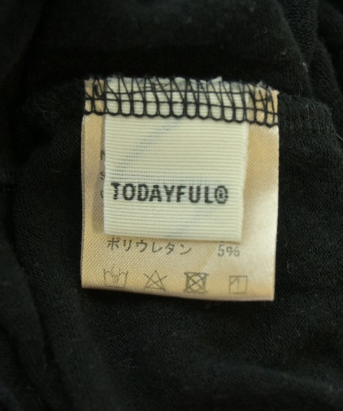 TODAYFUL（トゥデイフル）Tシャツ・カットソー 黒 サイズ:F レディース/2200714836102