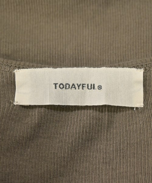 TODAYFUL（トゥデイフル）タンクトップ カーキ サイズ:F レディース/2200714836119
