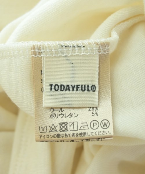 TODAYFUL（トゥデイフル）Tシャツ・カットソー 白 サイズ:F レディース/2200713094275
