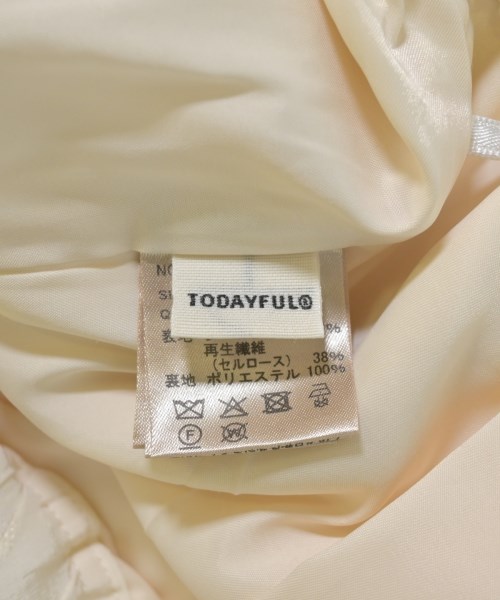 TODAYFUL（トゥデイフル）その他 白 サイズ:36(S位) レディース/2200719367106