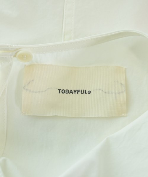 TODAYFUL（トゥデイフル）ブラウス 白 サイズ:F レディース/2200645141030