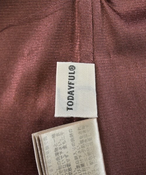 TODAYFUL（トゥデイフル）ワンピース 赤 サイズ:36(S位) レディース/2200645799019