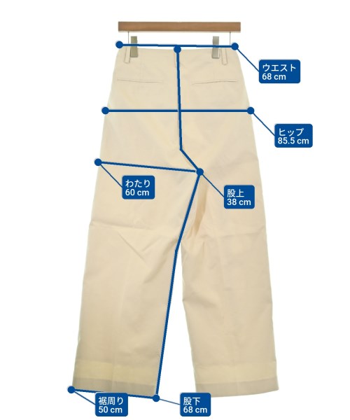 TODAYFUL（トゥデイフル）スラックス 白 サイズ:38(M位) レディース/2200647990032