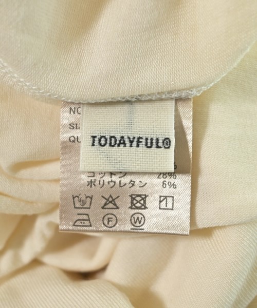 TODAYFUL（トゥデイフル）Tシャツ・カットソー 白 サイズ:F レディース/2200650035041