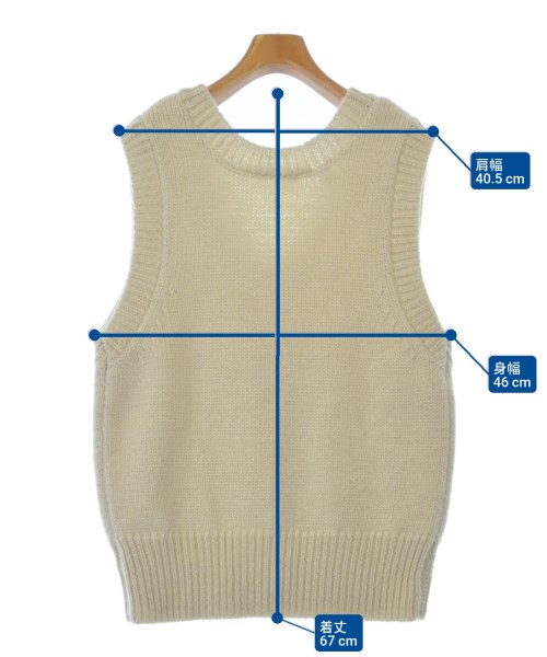 TODAYFUL（トゥデイフル）ベスト 白 サイズ:F レディース/2200643064041