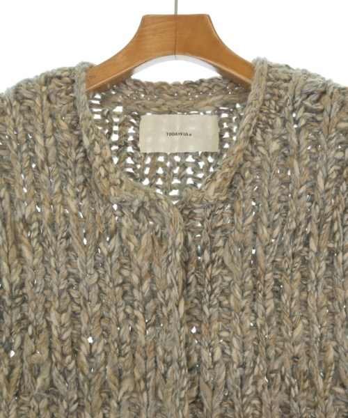 TODAYFUL（トゥデイフル）ベスト/ノースリーブ ベージュ サイズ:F レディース/2200645446050