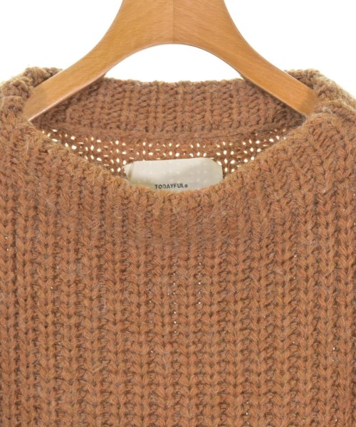 TODAYFUL（トゥデイフル）ニット・セーター 茶 サイズ:F レディース/2200643373037
