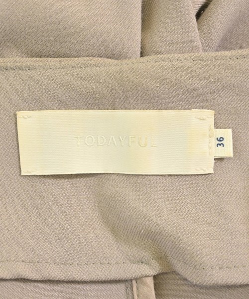 TODAYFUL（トゥデイフル）ノーカラージャケット ベージュ サイズ:36(S位) レディース/2200653708034