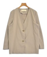 TODAYFUL（トゥデイフル）ノーカラージャケット ベージュ サイズ:36(S位) レディース/2200653708034