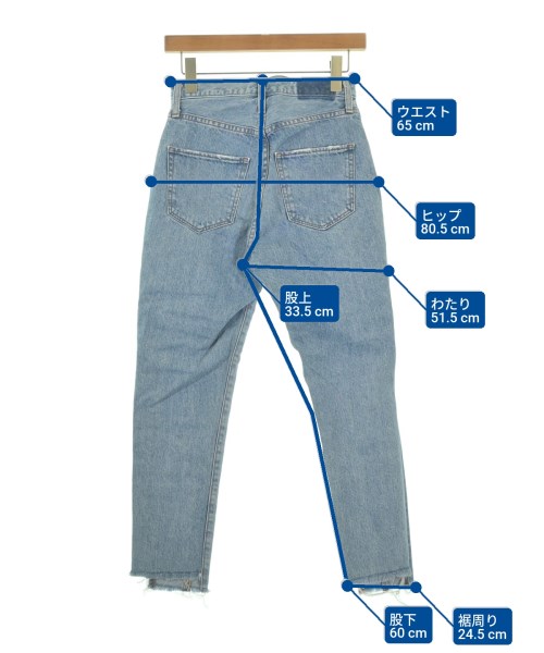 TODAYFUL（トゥデイフル）デニムパンツ 青 サイズ:24(S位) レディース/2200647770016