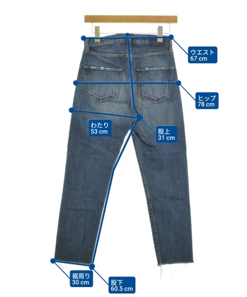 TODAYFUL（トゥデイフル）デニムパンツ 紺 サイズ:25(S位) レディース/2200647770030