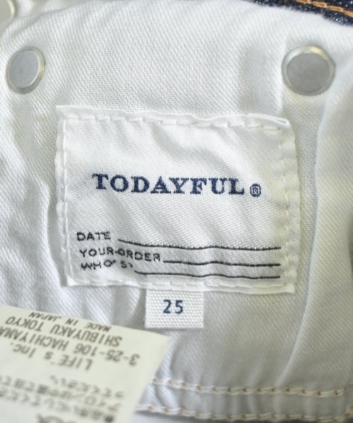 TODAYFUL（トゥデイフル）デニムパンツ 紺 サイズ:25(S位) レディース/2200647770047