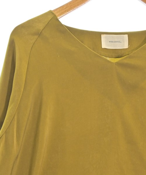 TODAYFUL（トゥデイフル）ブラウス 黄 サイズ:F レディース/2200647770115