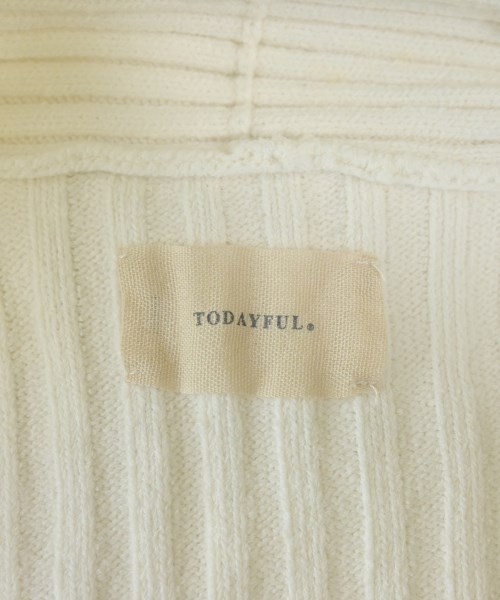 TODAYFUL（トゥデイフル）カーディガン 白 サイズ:F レディース/2200647855065