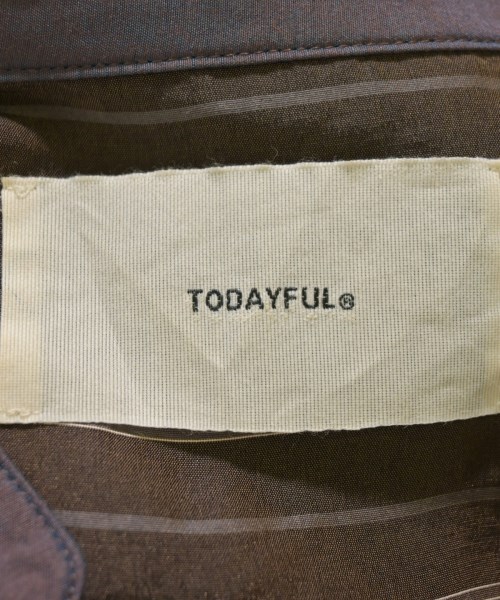 TODAYFUL（トゥデイフル）ブラウス 茶 サイズ:F レディース/2200699028080
