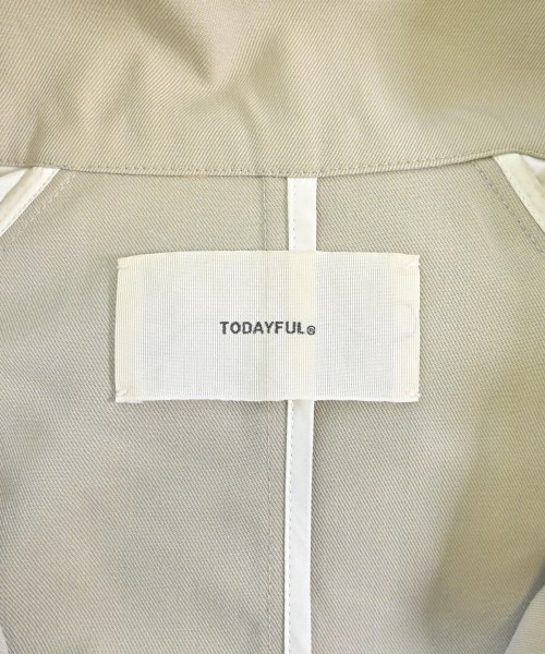 TODAYFUL（トゥデイフル）ステンカラーコート ベージュ サイズ:36(S位) レディース/2200703797025