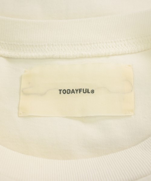 TODAYFUL（トゥデイフル）Tシャツ・カットソー 白 サイズ:F レディース/2200703797131