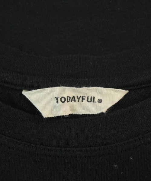 TODAYFUL（トゥデイフル）Tシャツ・カットソー 黒 サイズ:F レディース/2200703797155