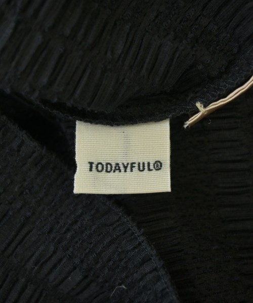TODAYFUL（トゥデイフル）Tシャツ・カットソー 黒 サイズ:F レディース/2200703797179