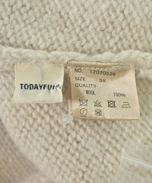 TODAYFUL（トゥデイフル）カーディガン 白 サイズ:38(M位) レディース/2200705080095