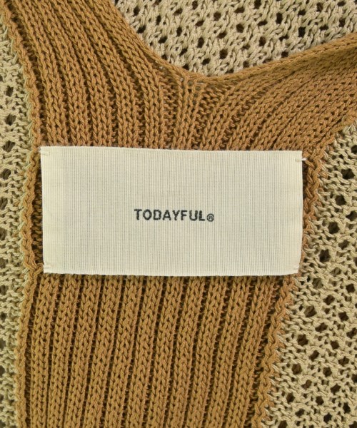 TODAYFUL（トゥデイフル）ベスト ベージュ サイズ:38(M位) レディース/2200706514018