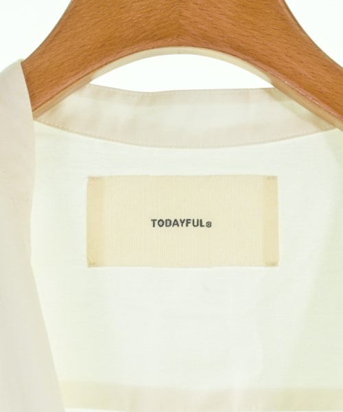 TODAYFUL（トゥデイフル）シャツワンピース 白 サイズ:38(M位) レディース/2200704241572