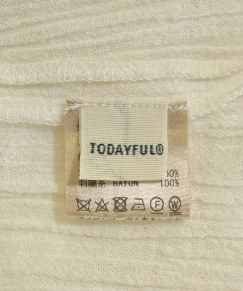 TODAYFUL（トゥデイフル）ワンピース 白 サイズ:36(S位) レディース/2200707944036