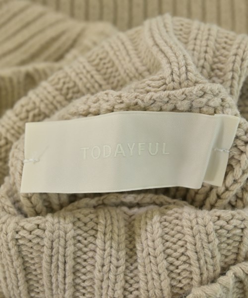 TODAYFUL（トゥデイフル）ニット・セーター ベージュ サイズ:F レディース/2200660726267