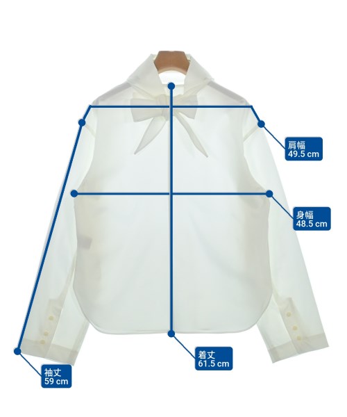 TODAYFUL（トゥデイフル）カジュアルシャツ 白 サイズ:F レディース/2200663070053