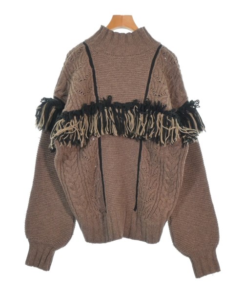 TODAYFUL（トゥデイフル）ニット・セーター 茶 サイズ:F レディース/2200657902018