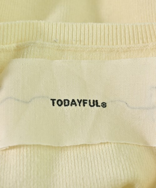TODAYFUL（トゥデイフル）ニット・セーター 黄 サイズ:F レディース/2200661153093