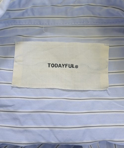 TODAYFUL（トゥデイフル）カジュアルシャツ 青 サイズ:F レディース/2200664358051
