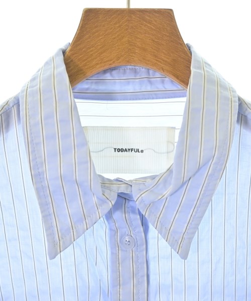 TODAYFUL（トゥデイフル）カジュアルシャツ 青 サイズ:F レディース/2200664358051