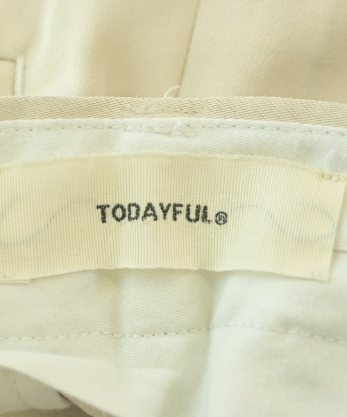 TODAYFUL（トゥデイフル）スラックス ベージュ サイズ:36(S位) レディース/2200666224033