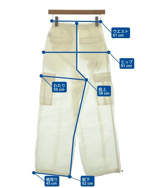 TODAYFUL（トゥデイフル）カーゴパンツ 白 サイズ:36(S位) レディース/2200666224071