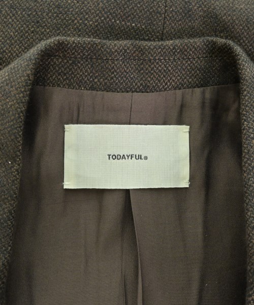 TODAYFUL（トゥデイフル）テーラードジャケット 茶 サイズ:36(S位) レディース/2200663377015
