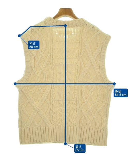 TODAYFUL（トゥデイフル）ベスト 白 サイズ:F レディース/2200667129030