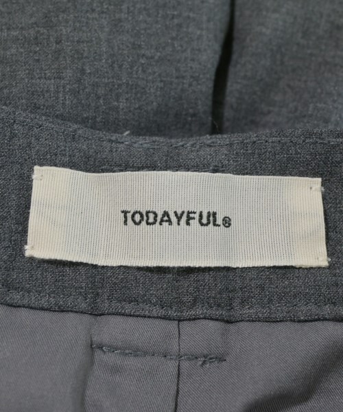 TODAYFUL（トゥデイフル）スラックス グレー サイズ:36(S位) レディース/2200666341044