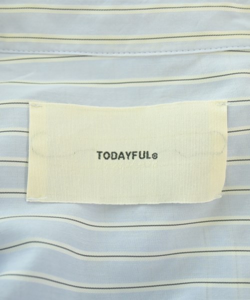 TODAYFUL（トゥデイフル）カジュアルシャツ 青 サイズ:F レディース/2200666341075