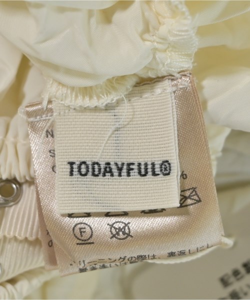 TODAYFUL（トゥデイフル）ブラウス 白 サイズ:F レディース/2200669447040