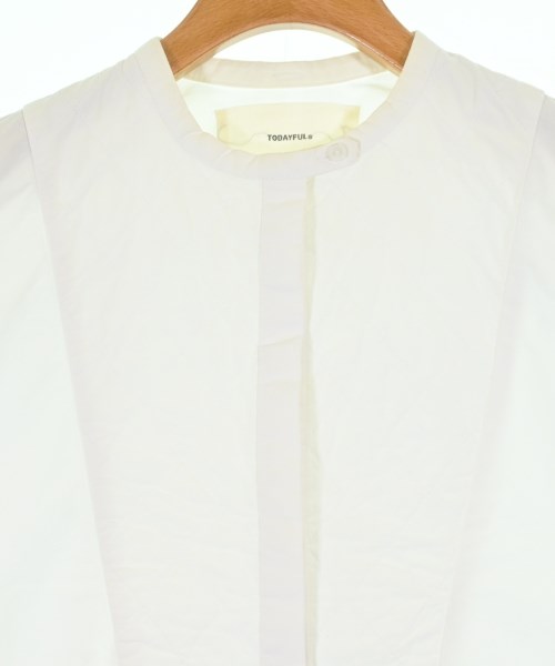 TODAYFUL（トゥデイフル）シャツワンピース 白 サイズ:36(S位) レディース/2200671475062