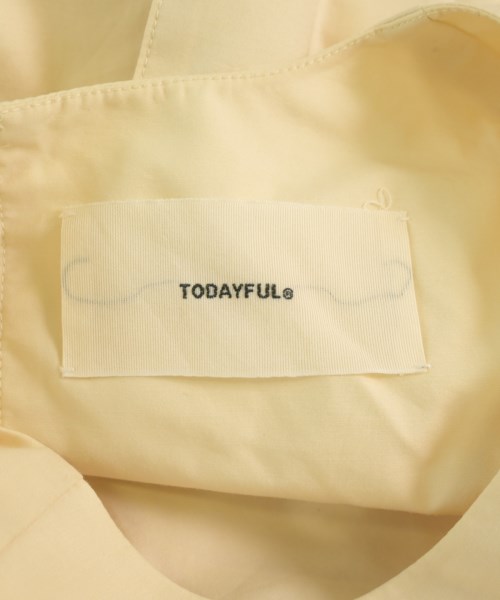 TODAYFUL（トゥデイフル）ワンピース 黄 サイズ:36(S位) レディース/2200730222125