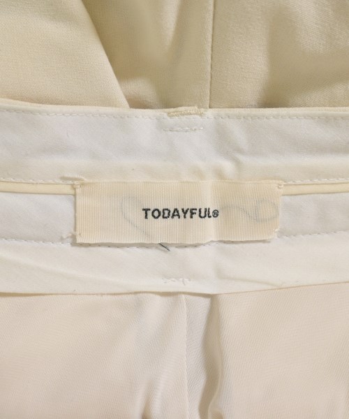 TODAYFUL（トゥデイフル）スラックス 白 サイズ:36(S位) レディース/2200734875037