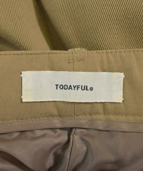 TODAYFUL（トゥデイフル）スラックス ベージュ サイズ:38(M位) レディース/2200715302118